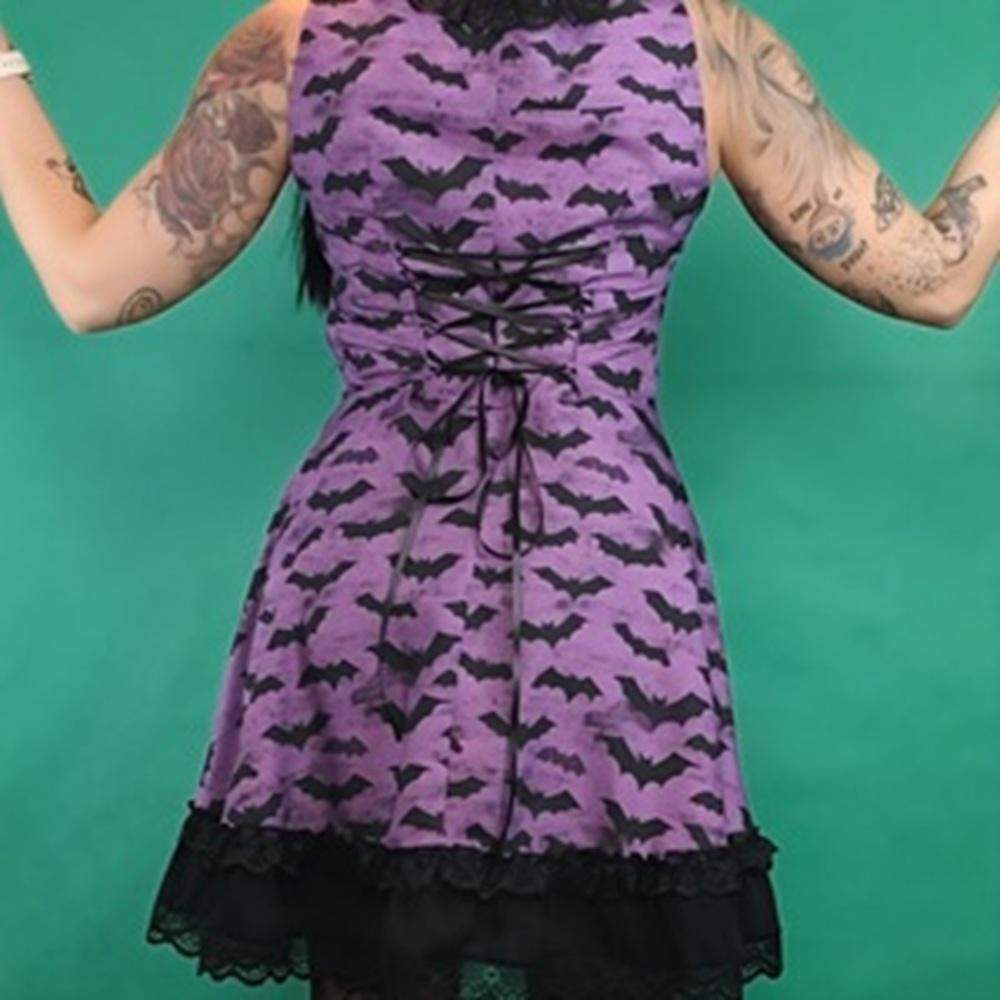 Sukienka gotycka „Bat Queen” rozmiar m /s