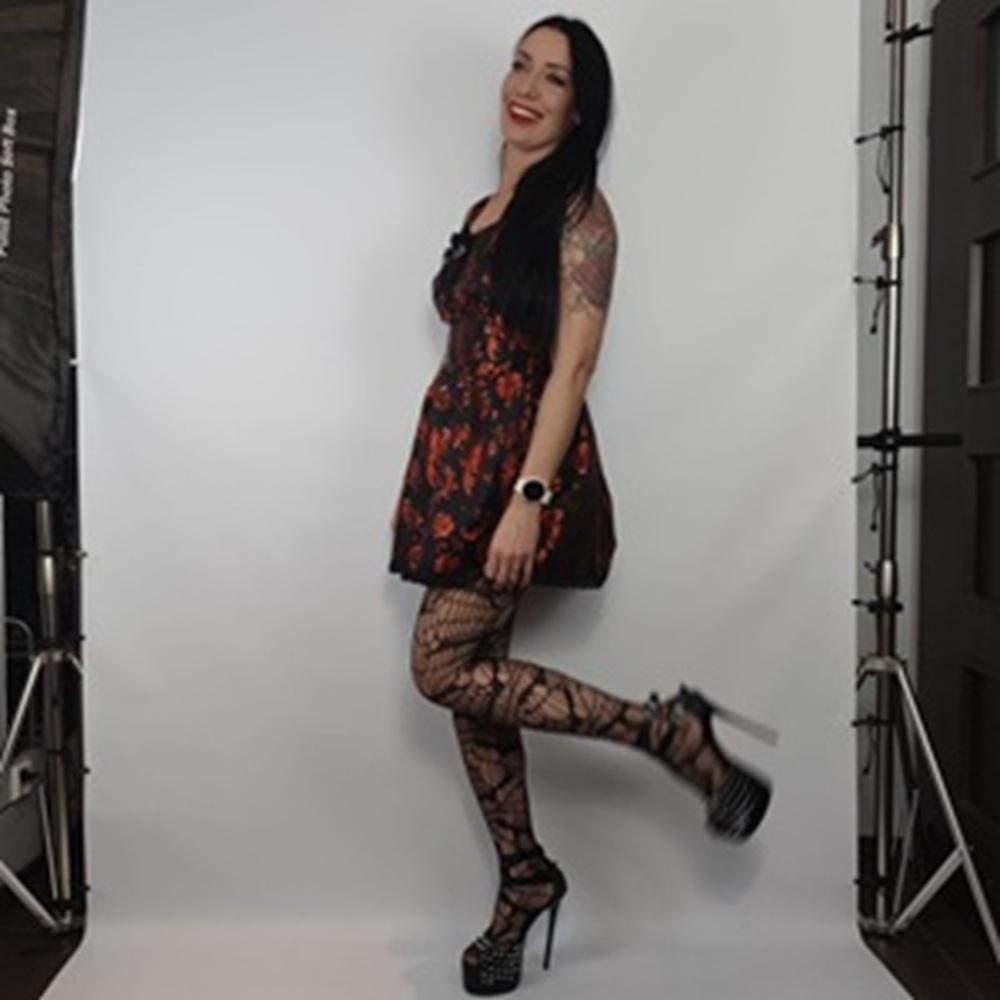 Sukienka gotycka „Crimson Baroque” Rozmiar S