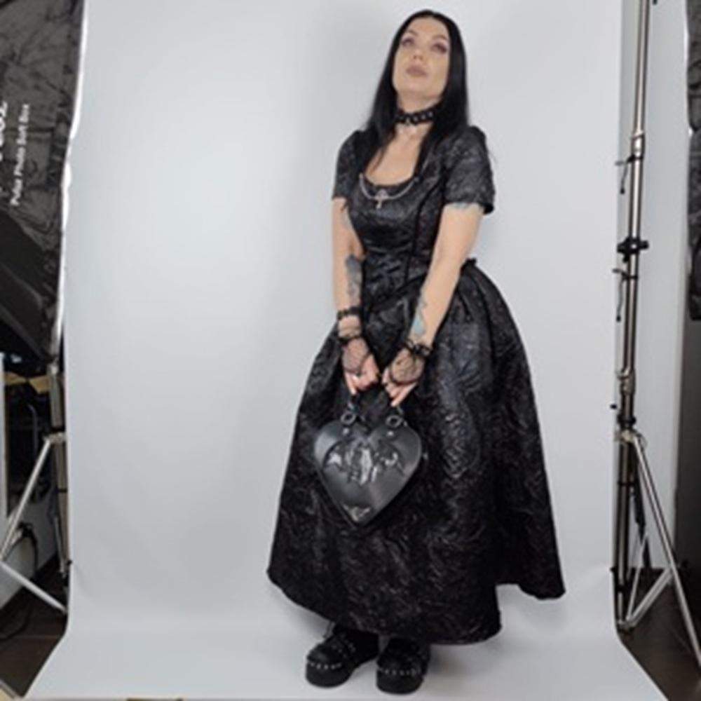 Gotycka suknia balowa „Dark Empress” rozmiar L